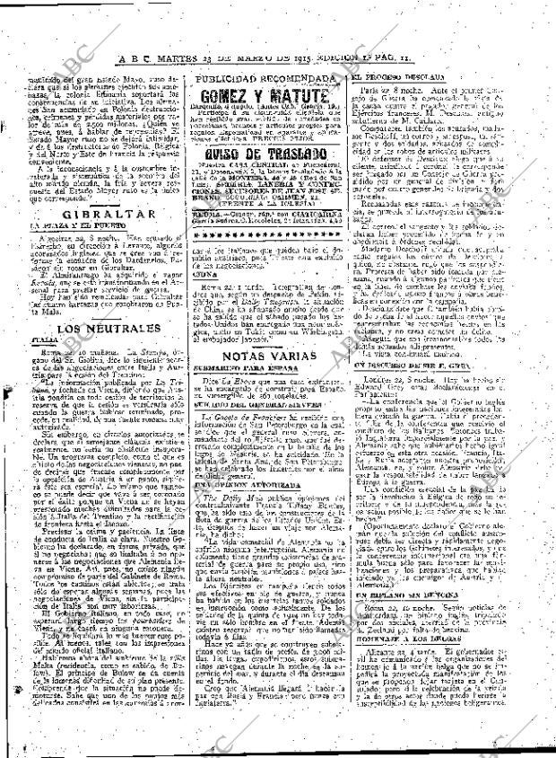 ABC MADRID 23-03-1915 página 11