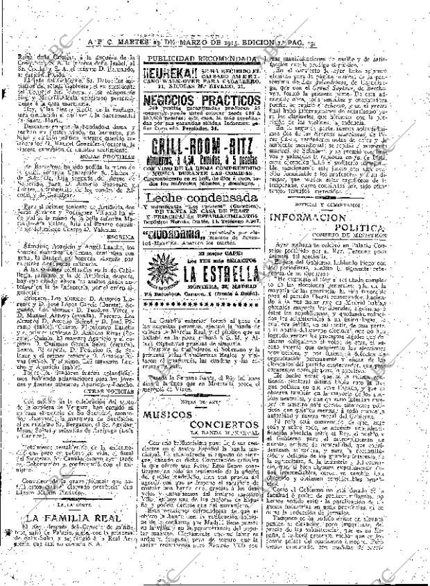 ABC MADRID 23-03-1915 página 13