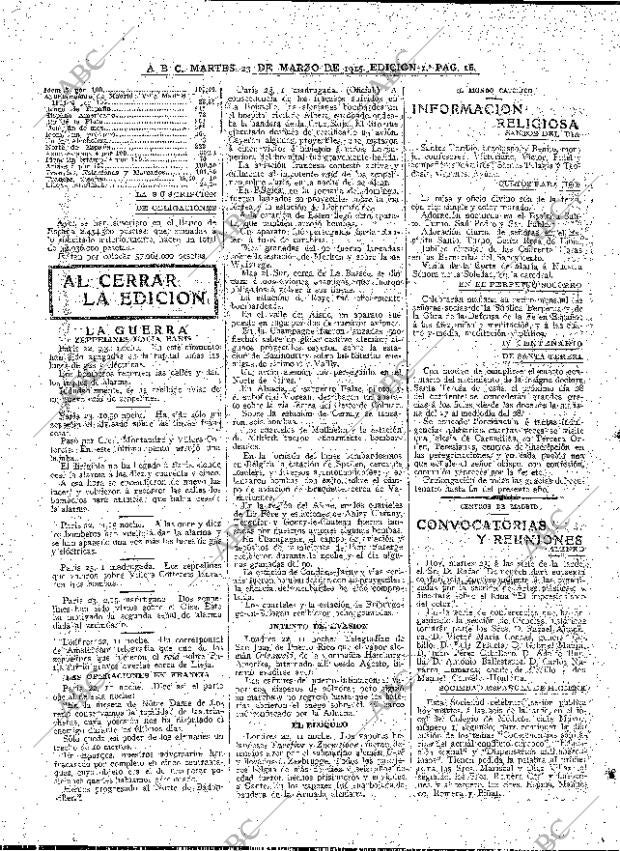 ABC MADRID 23-03-1915 página 16