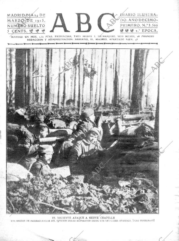 ABC MADRID 24-03-1915 página 1