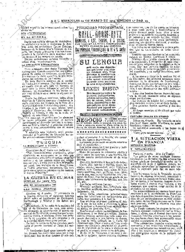 ABC MADRID 24-03-1915 página 10