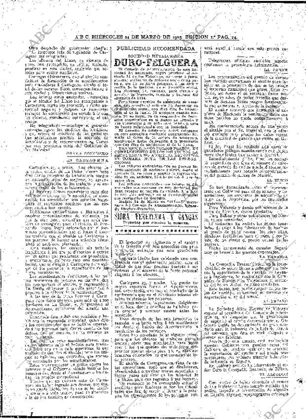 ABC MADRID 24-03-1915 página 14