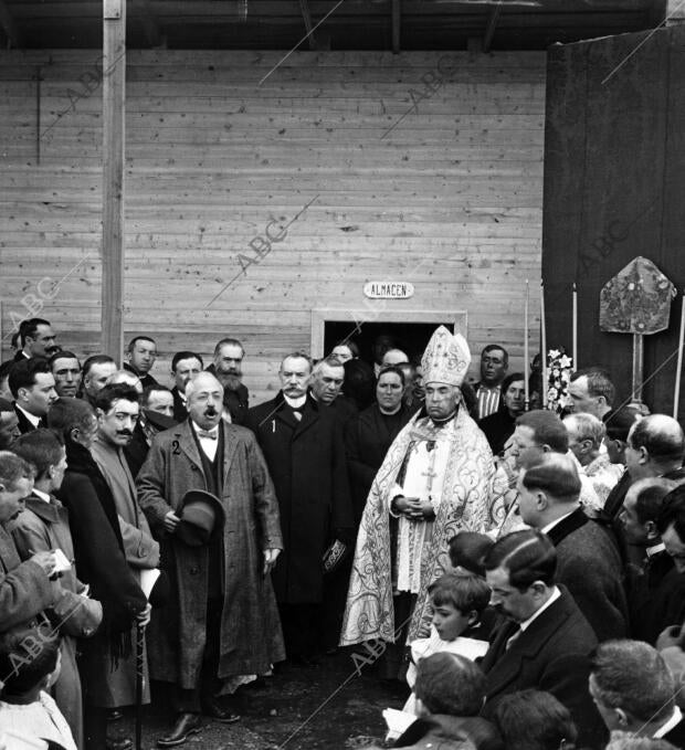 Solemne inauguración de las Obras por el ministro de Fomento, Sr. Ugarte (1)