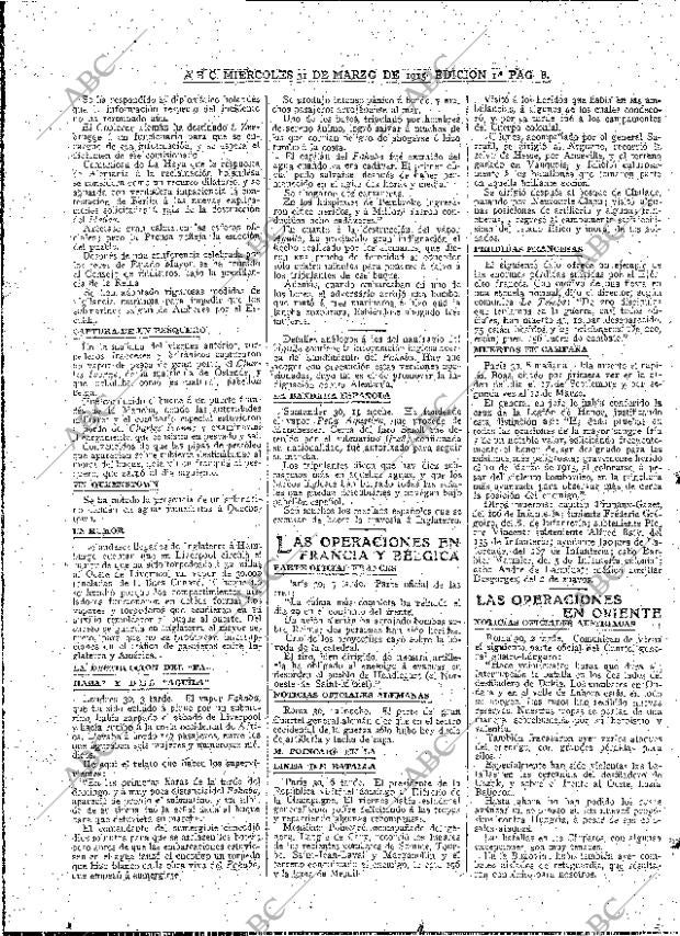 ABC MADRID 31-03-1915 página 8