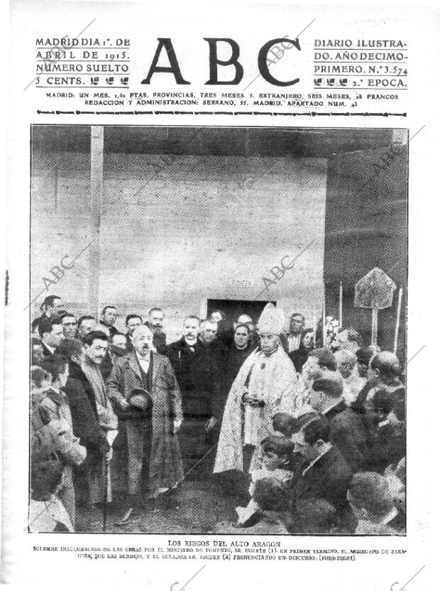 ABC MADRID 01-04-1915 página 1
