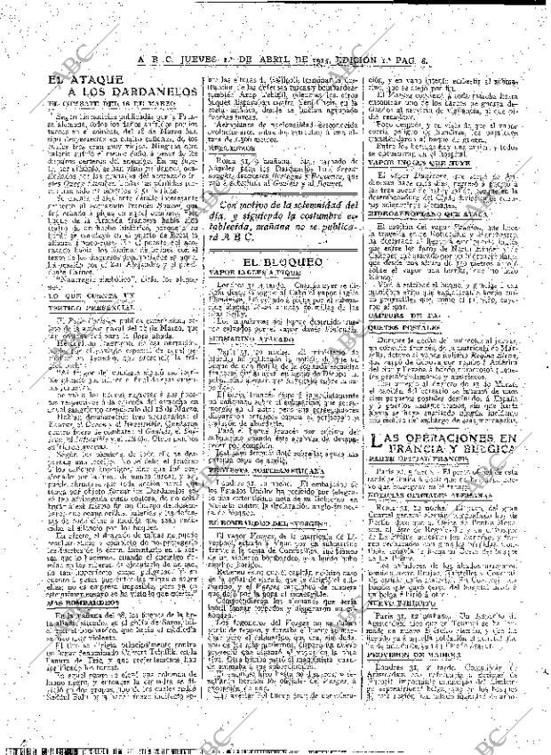 ABC MADRID 01-04-1915 página 8