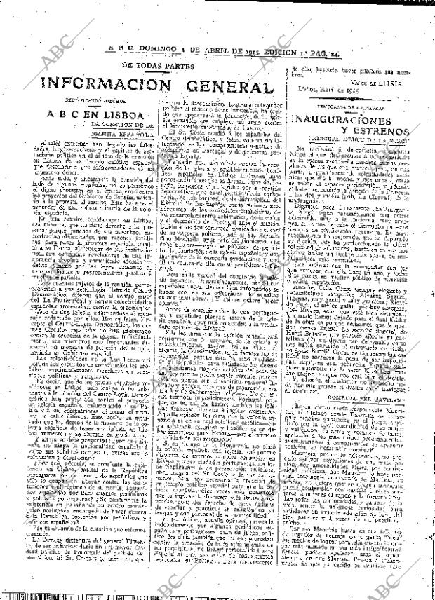 ABC MADRID 04-04-1915 página 14