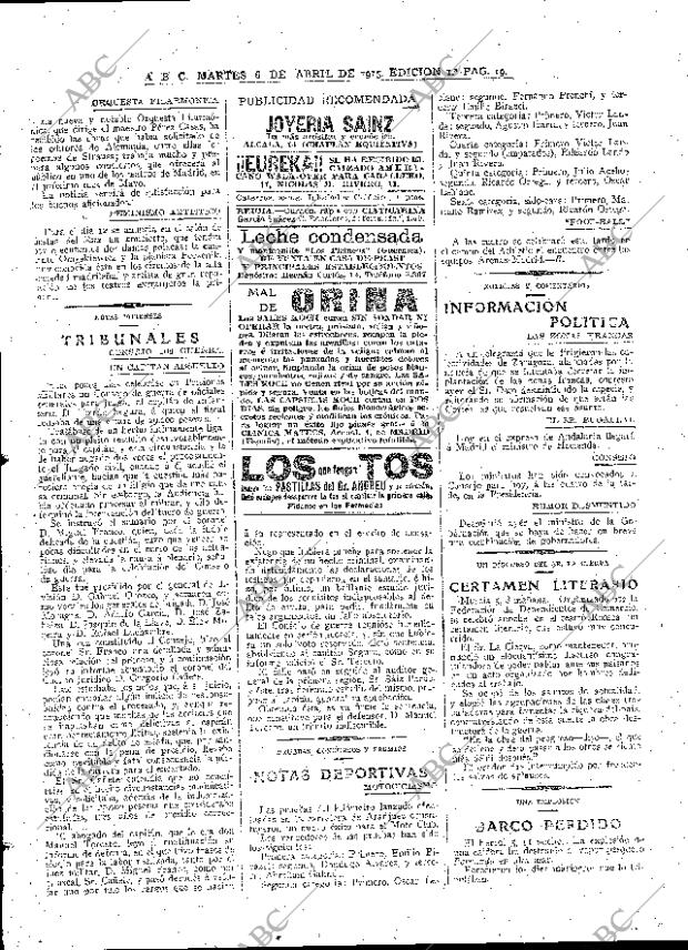 ABC MADRID 06-04-1915 página 19