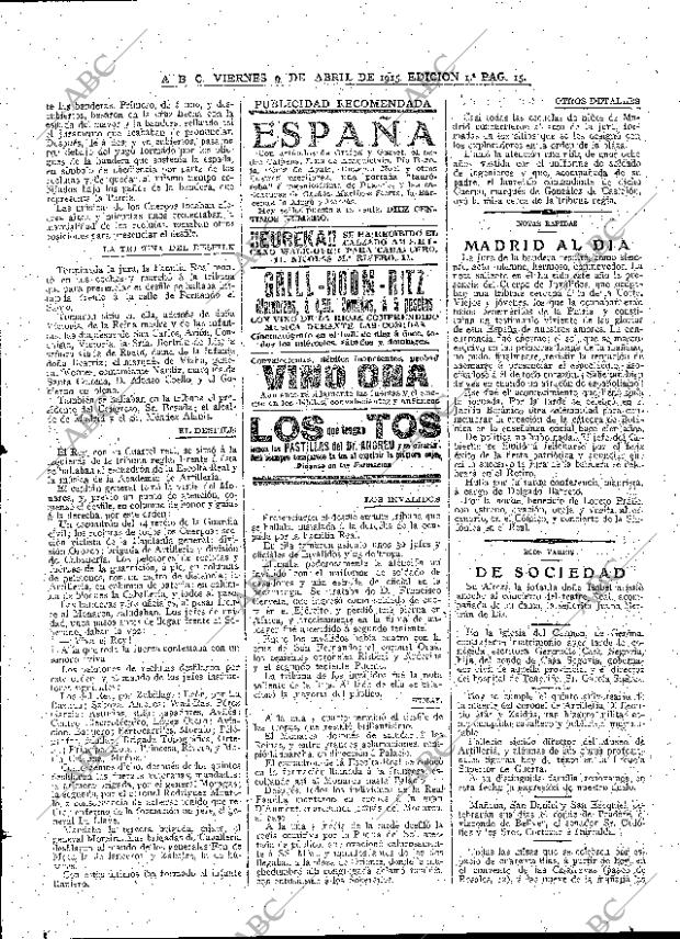 ABC MADRID 09-04-1915 página 15