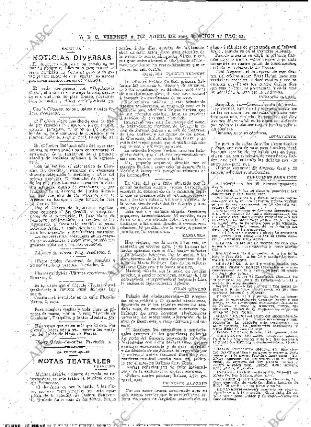ABC MADRID 09-04-1915 página 22