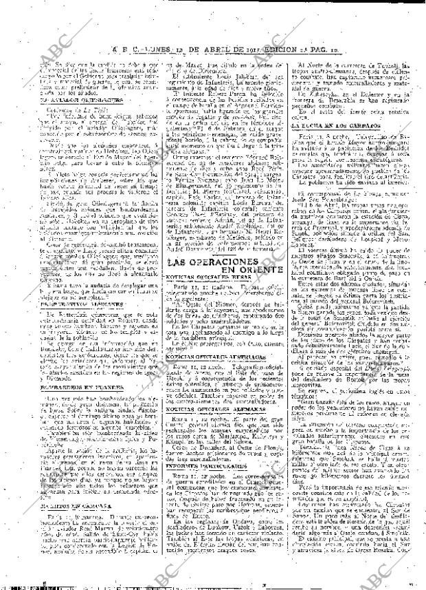 ABC MADRID 12-04-1915 página 10