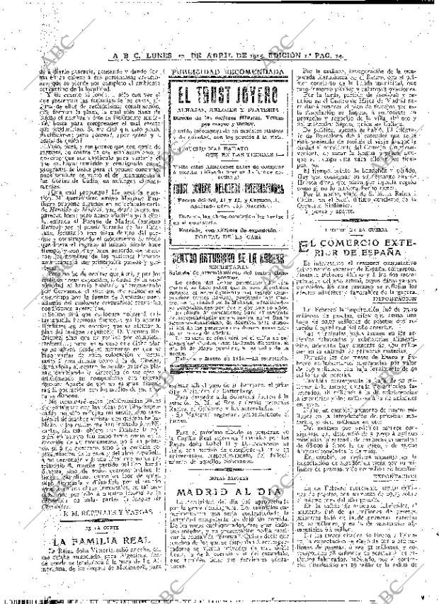 ABC MADRID 12-04-1915 página 14