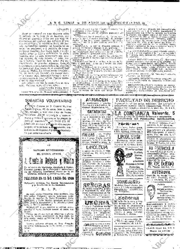 ABC MADRID 12-04-1915 página 22