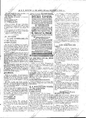 ABC MADRID 13-04-1915 página 11