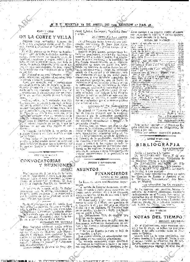 ABC MADRID 13-04-1915 página 18