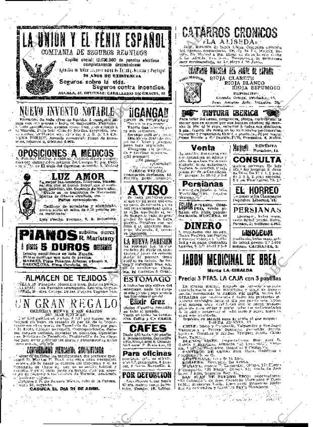 ABC MADRID 13-04-1915 página 27