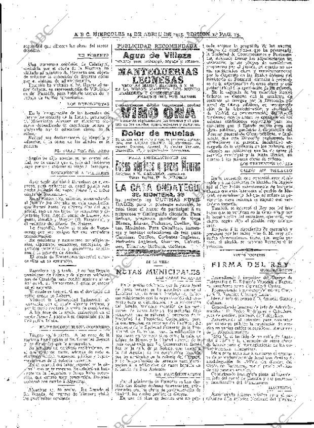 ABC MADRID 14-04-1915 página 13