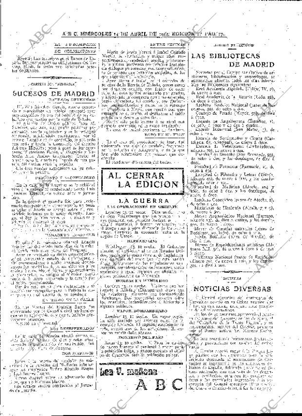 ABC MADRID 14-04-1915 página 17