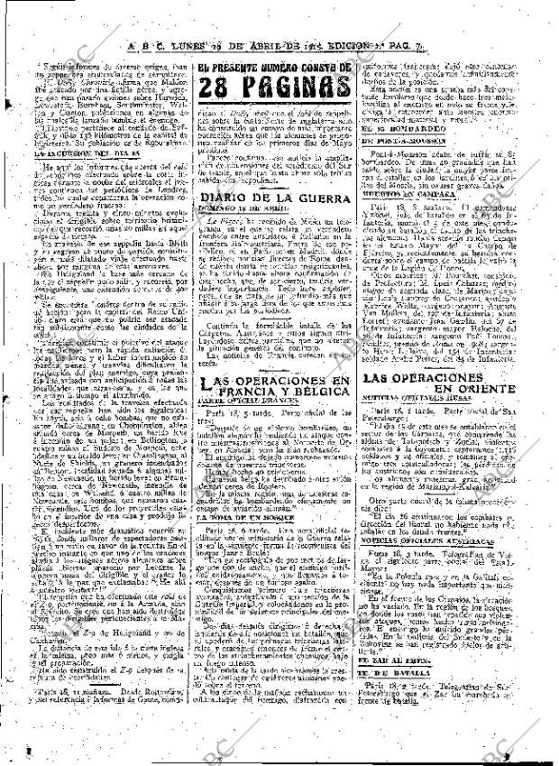 ABC MADRID 19-04-1915 página 7