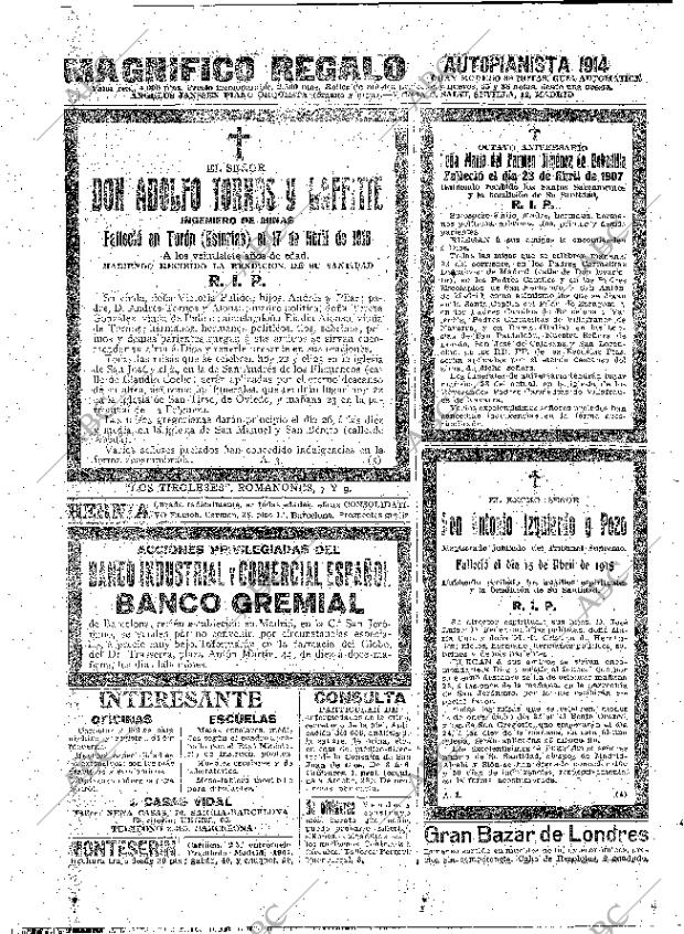 ABC MADRID 22-04-1915 página 30