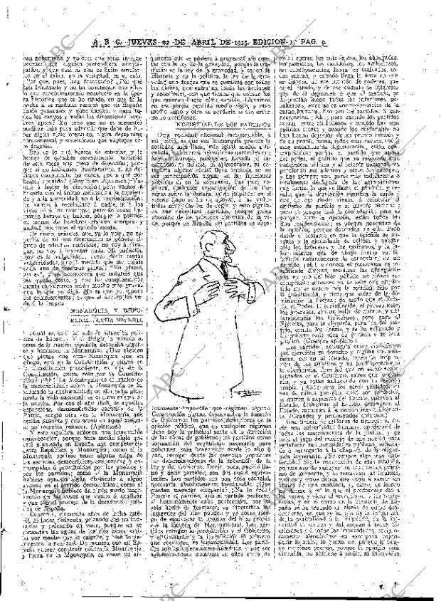 ABC MADRID 22-04-1915 página 9