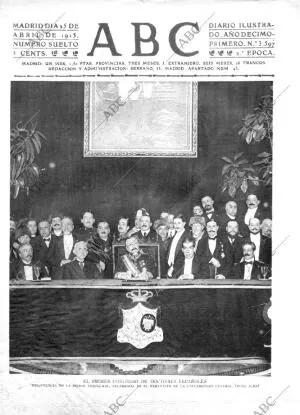 ABC MADRID 25-04-1915 página 1