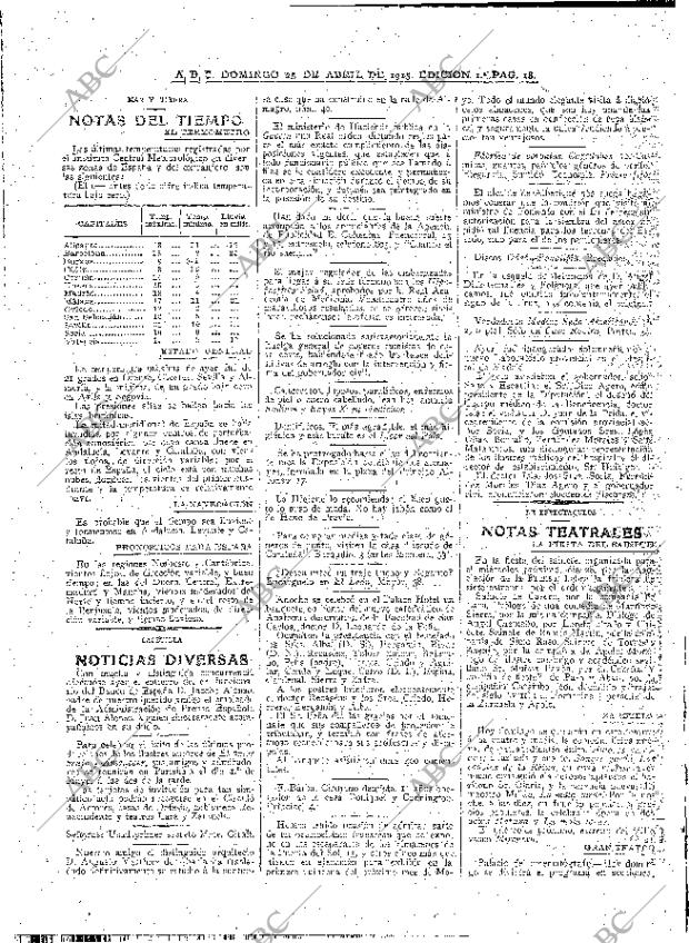 ABC MADRID 25-04-1915 página 18