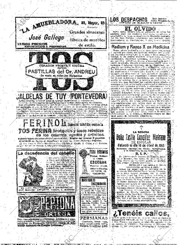 ABC MADRID 25-04-1915 página 22