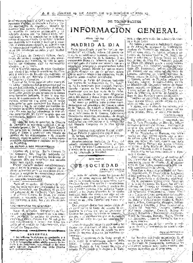 ABC MADRID 29-04-1915 página 13