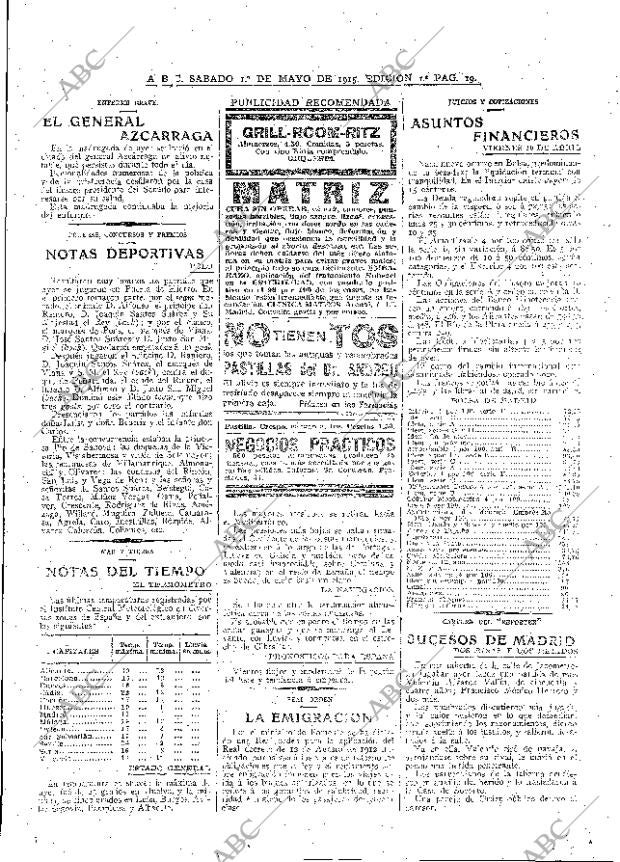 ABC MADRID 01-05-1915 página 19