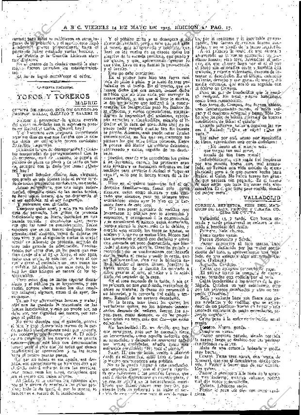 ABC MADRID 14-05-1915 página 17