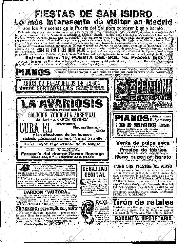 ABC MADRID 14-05-1915 página 23