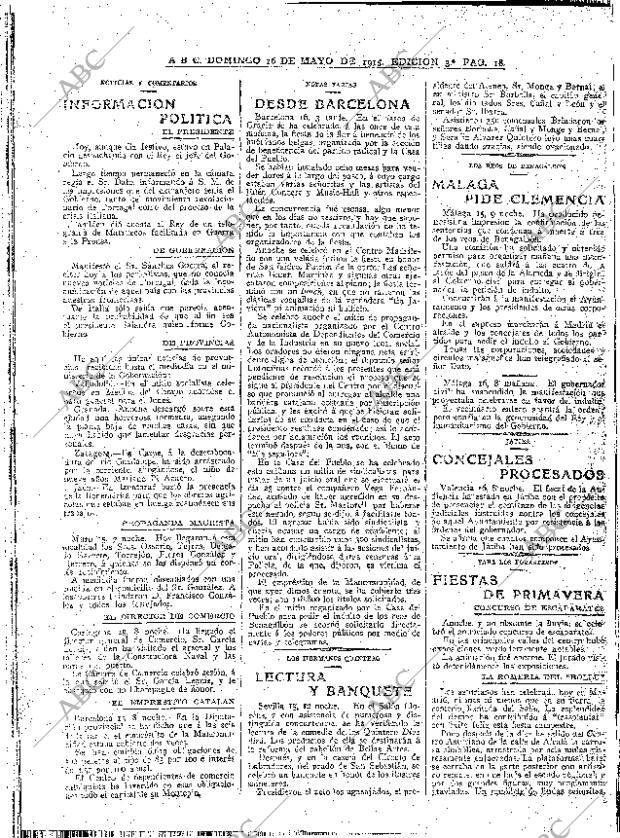 ABC MADRID 16-05-1915 página 18
