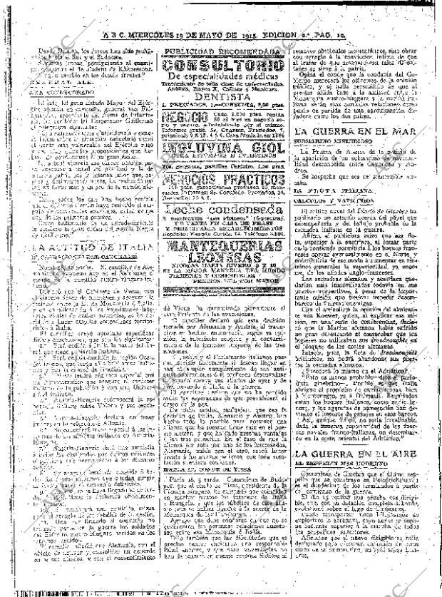 ABC MADRID 19-05-1915 página 10