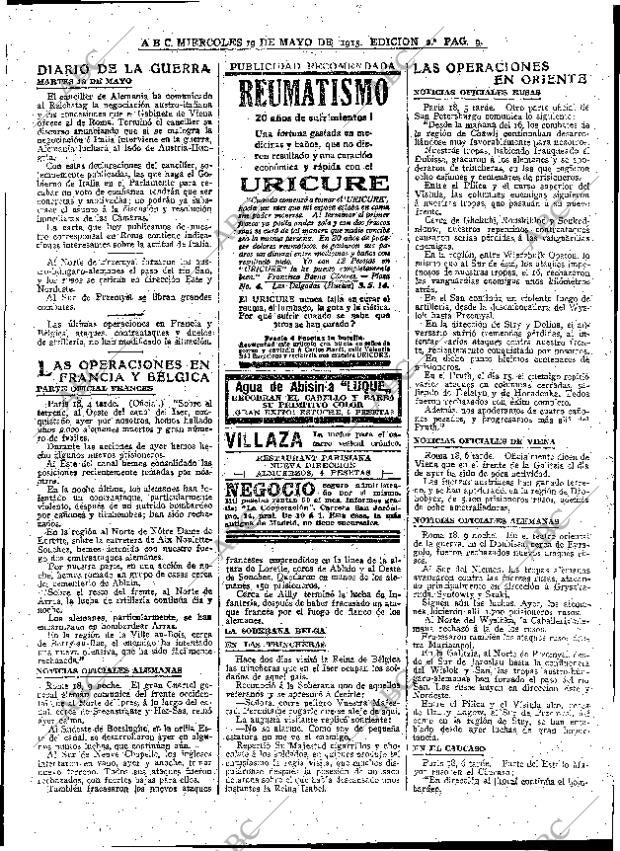 ABC MADRID 19-05-1915 página 9