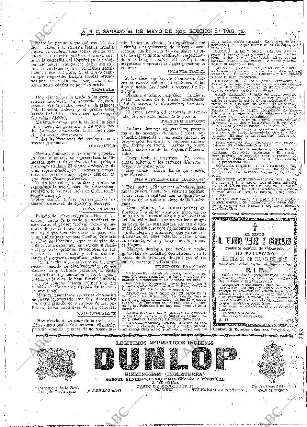 ABC MADRID 22-05-1915 página 32