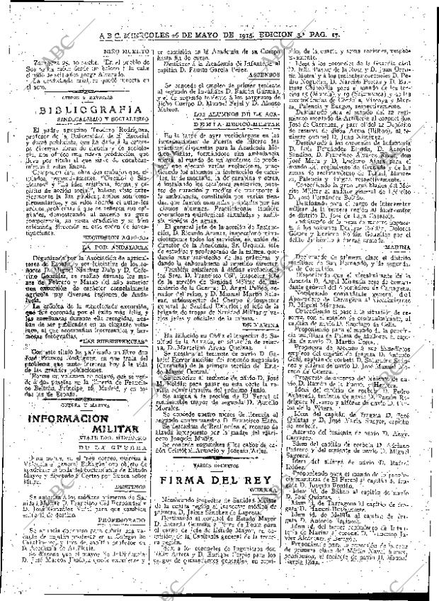 ABC MADRID 26-05-1915 página 17