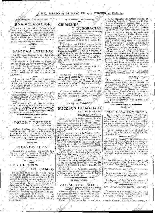 ABC MADRID 29-05-1915 página 19