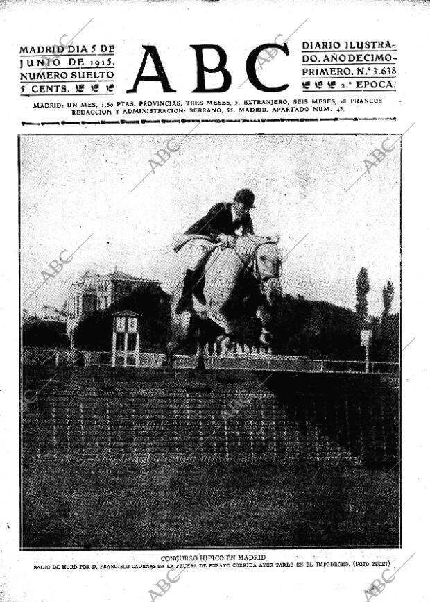 ABC MADRID 05-06-1915 página 1