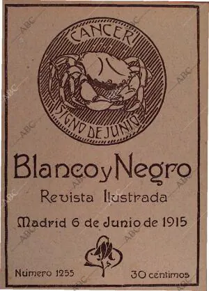 BLANCO Y NEGRO MADRID 06-06-1915