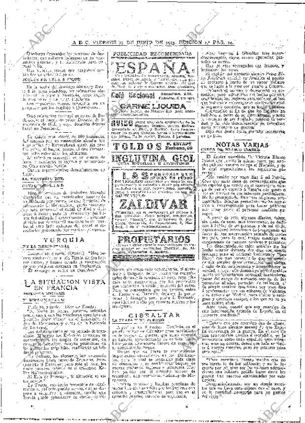 ABC MADRID 11-06-1915 página 14