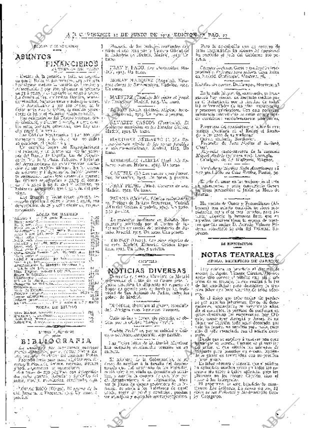 ABC MADRID 11-06-1915 página 27