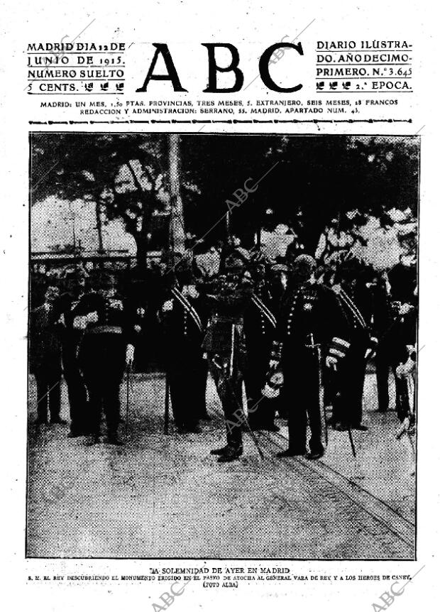 ABC MADRID 12-06-1915 página 1