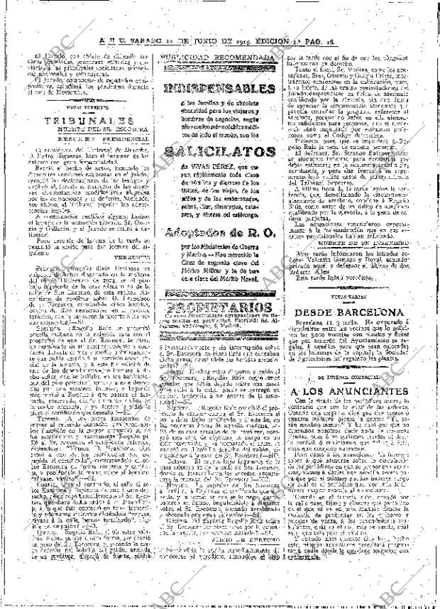 ABC MADRID 12-06-1915 página 16