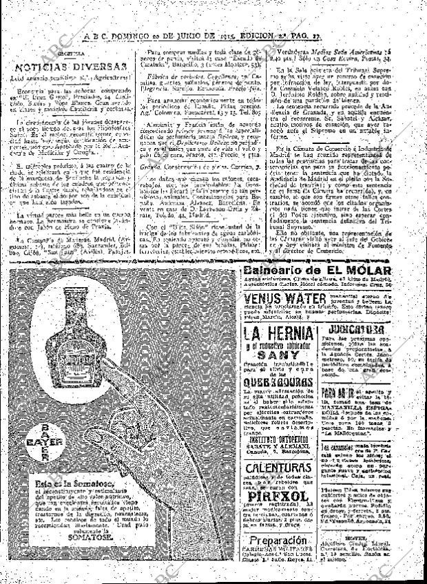 ABC MADRID 20-06-1915 página 17