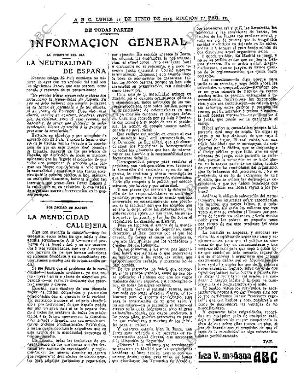 ABC MADRID 21-06-1915 página 11
