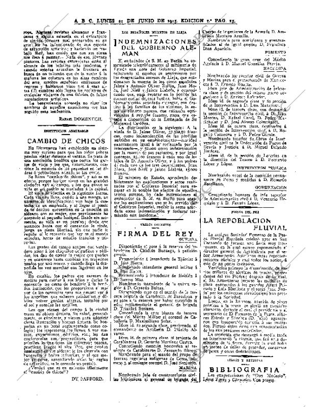 ABC MADRID 21-06-1915 página 15