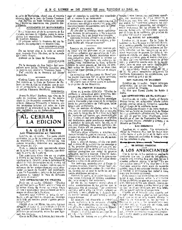 ABC MADRID 21-06-1915 página 22