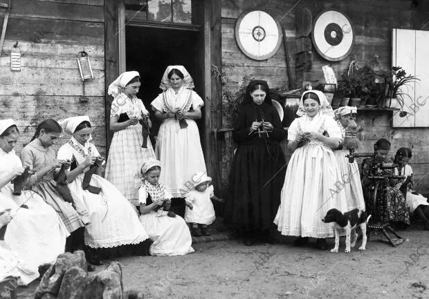 Una familia de Spreewald Dedicada, como Otras Muchísimas de Alemania, A hacer...