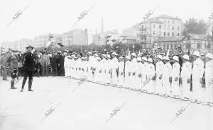 Fiesta de Exploradores en Santander- primera presentación del grupo marítimo...